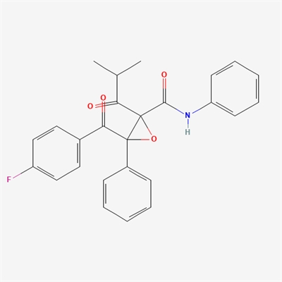 2-Oxiranecarboxamide, 3-(4-fluorobenzoyl)-2-(2-methyl-1-oxopropyl)-N,3-diphenyl-(Atorvastatin Impurity )
