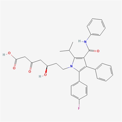 7-(2-(4-fluorophenyl)-5-isopropyl-3-phenyl-4-(phenylcarbamoyl)-1H- pyrrol-1-yl)-5-hydroxy-3-oxoheptanoic acid sodium salt(Atorvastatin impurity)