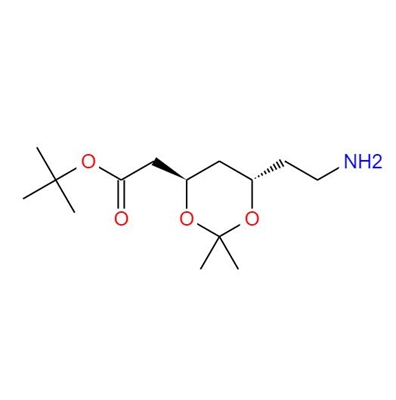 tert-butyl 2-((4R,6S)-6-(2-aminoethyl)-2,2-dimethyl-1,3-dioxan-4-yl) acetate(Atorvastatin impurity)