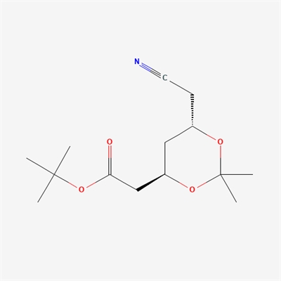 (4R,6S)-tert-Butyl-6-cyanoMethyl-2,2-diMethyl-1,3-dioxane-4-acetate(Atorvastatin impurity)