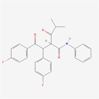 2-(1,2-bis(4-fluorophenyl)-2-oxoethyl)-4-methyl-3-oxo-N- phenylpentanamide(Atorvastatin impurity)