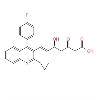 calcium (2Z,6E)-7-(2-cyclopropyl-4-(4-fluorophenyl)quinolin-3-yl)-5-hydroxy-3-oxidohepta-2,6-dienoate(Pitavastatin Impurity)