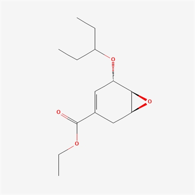 Ethyl (1S,5S,6S)-5-(pentan-3-yloxy)-7-oxabicyclo[4.1.0]hept-3-ene-3-carboxylate(Oseltamivir Impurity)