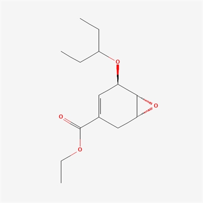 (1R,5R,6R)-Ethyl 5-(pentan-3-yloxy)-7-oxabicyclo[4.1.0]hept-3-ene-3-carboxylate(Oseltamivir Impurity)