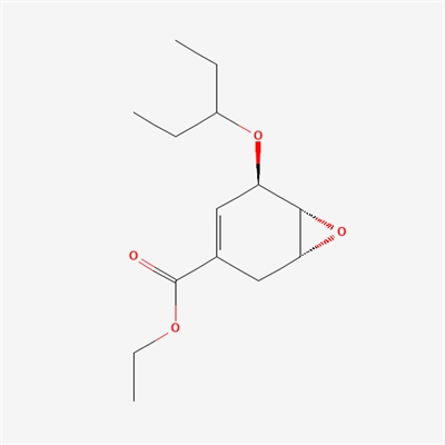 (1R,5R,6R)-Ethyl 5-(pentan-3-yloxy)-7-oxabicyclo[4.1.0]hept-3-ene-3-carboxylate(Oseltamivir Impurity)