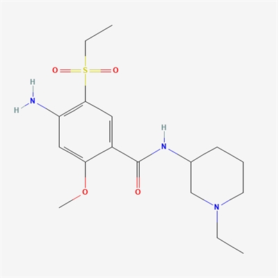 4-amino-N-[(3RS)-1-ethylpiperidin-3-yl]-5-(ethylsulfonyl)-2-methoxybenzamide(Amisulpride Impurity)