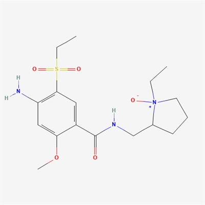 4-amino-N-[[(2RS)-1-ethyl-1-oxidopyrrolidin-2-yl)methyl]-5-(ethylsulfonyl)-2-methoxybenzamide(Amisulpride Impurity)