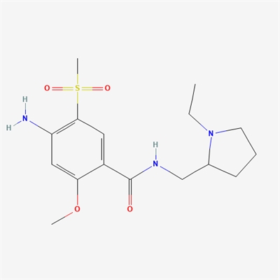 4-amino-N-[[(2RS)-1-ethylpyrrolidin-2-yl)methyl]-2-methoxy-5-(methylsulfonyl)benzamide(Amisulpride Impurity)