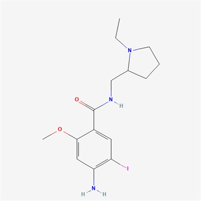 4-amino-N-[[(2RS)-1-ethylpyrrolidin-2-yl)methyl]-5-iodo-2-methoxybenzamide(Amisulpride Impurity)