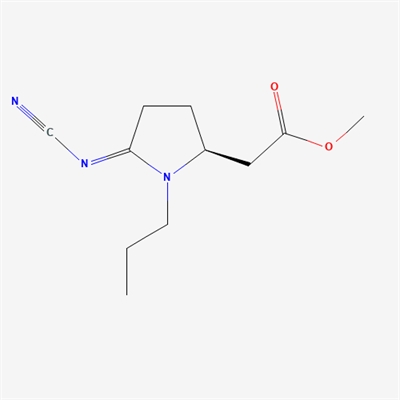 (S,E)-methyl 2-(5-(cyanoimino)-1-propylpyrrolidin-2-yl)acetate(Pramipexole Impurity )
