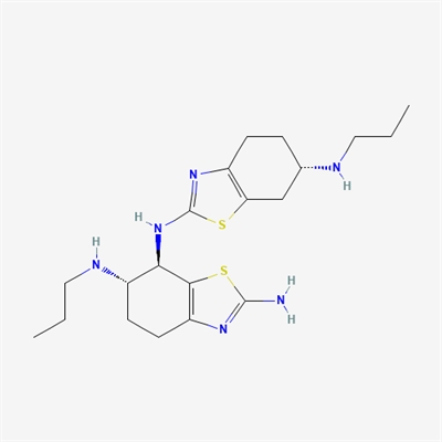 (6S,7R)-N6-Propyl-N7-((S)-6-(propylamino)-4,5,6,7-tetrahydrobenzo[d]thiazol-2-yl)-4,5,6,7-tetrahydrobenzo[d]thiazole-2,6,7-triamine(Pramipexole Impurity )