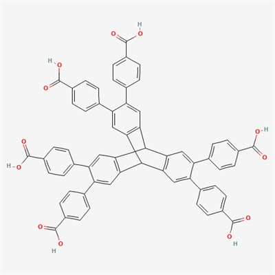 4,4',4'',4''',4'''',4'''''-(9,10-Dihydro-9,10-[1,2]benzenoanthracene-2,3,6,7,14,15-hexayl)hexabenzoic acid