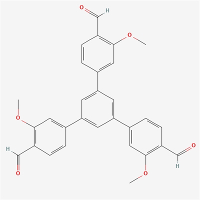 5'-(4-Formyl-3-methoxyphenyl)-3,3''-dimethoxy-[1,1':3',1''-terphenyl]-4,4''-dicarbaldehyde