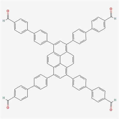 4',4''',4''''',4'''''''-(Pyrene-1,3,6,8-tetrayl)tetrakis(([1,1'-biphenyl]-4-carbaldehyde))