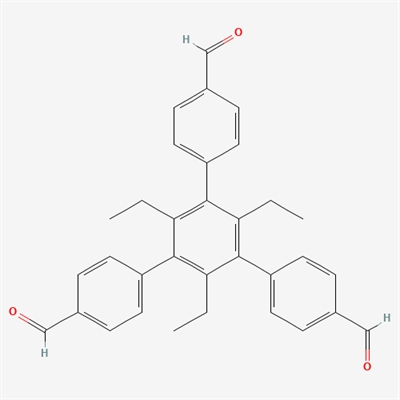 2',4',6'-Triethyl-5'-(4-formylphenyl)-[1,1':3',1''-terphenyl]-4,4''-dicarbaldehyde