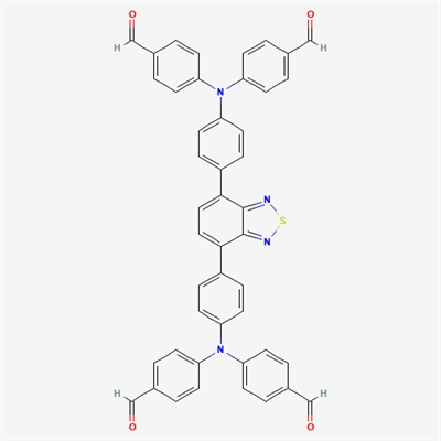 4,4',4'',4'''-((Benzo[c][1,2,5]thiadiazole-4,7-diylbis(4,1-phenylene))bis(azanetriyl))tetrabenzaldehyde