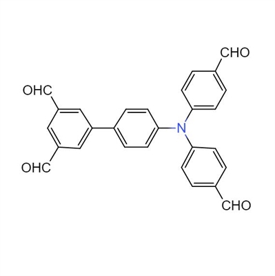 4'-(bis(4-formylphenyl)amino)-[1,1'-biphenyl]-3,5-dicarbaldehyde