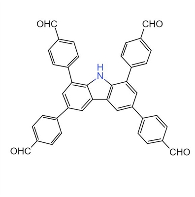 4,4',4'',4'''-(9H-carbazole-1,3,6,8-tetrayl)tetrabenzaldehyde