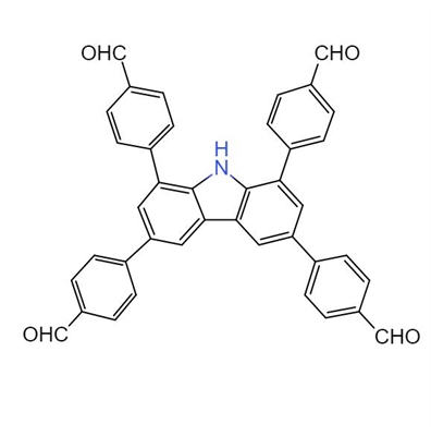 4,4',4'',4'''-(9H-carbazole-1,3,6,8-tetrayl)tetrabenzaldehyde