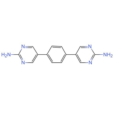 2-Pyrimidinamine, 5,5′-(1,4-phenylene)bis-