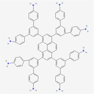 5',5'''',5''''''',5''''''''''-(Pyrene-1,3,6,8-tetrayl)tetrakis(([1,1':3',1''-terphenyl]-4,4''-diamine))