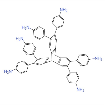 4,4',4",4"',4"",4""'-(9,10-dihydro-9,10-[1,2]benzenoanthracene-2,3,6,7,14,15-hexayl)hexaaniline