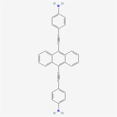 4,4'-(Anthracene-9,10-diylbis(ethyne-2,1-diyl))dianiline