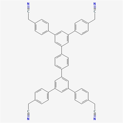 2,2',2'',2'''-(1,4-Phenylenebis([1,1':3',1''-terphenyl]-5',4,4''-triyl))tetraacetonitrile