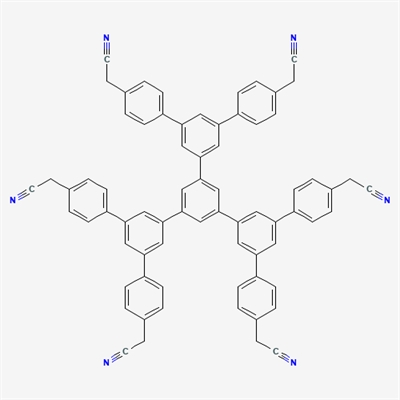 5''-(4,4''-Diacetonitrilato-[1,1':3',1''-terphenyl]-5'-yl)-4,4''''-diacetonitrilato-5',5'''-bis(4-acetonitrilatophenyl)-1,1':3',1'':3'',1''':3''',1''''-quinquephenyl