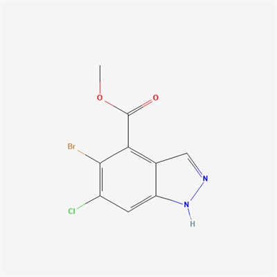 Methyl 5-bromo-6-chloro-1H-indazole-4-carboxylate