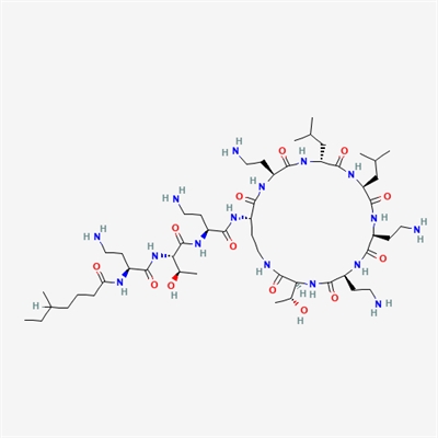 COLISTIN ,fermentation, hb-l,110～120h,500000～600000 u/ml,80%-85%