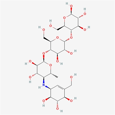 Acarbose,fermentation, bw(Actinoplanaceae,168h,6～8g/l)35%-40%