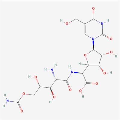 POLYOXIN B,fermentation,dz(streptomyces aureofaciens,168h,25000 U/ml)90%