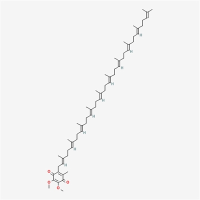 Coenzyme Q10,fermentation,bw(Pseudomonas aeruginosa,90～100hrs,2400~3000mg/L) 60%-70%