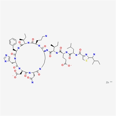Bacitracin zinc,fermentation,sg(Bacillus licheniformis 25h at 35℃,500u/ml) pharmaceutical grade 70%