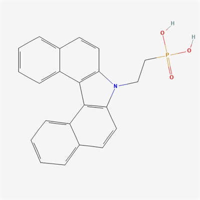 (2-(7H-Dibenzo[c,g]carbazol-7-yl)ethyl)phosphonic acid