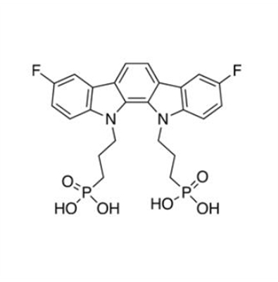 ((3,8-Difluoroindolo[2,3-a]carbazole-11,12-diyl)bis(propane-3,1-diyl))diphosphonic acid;3-BPIC-F