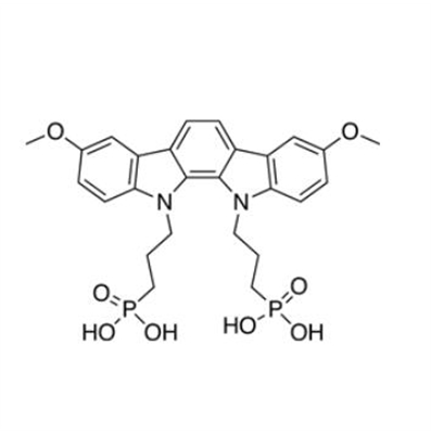 3-BPIC-Ome;((3,8-Dimethoxyindolo[2,3-a]carbazole-11,12-diyl)bis(propane-3,1-diyl))diphosphonic acid