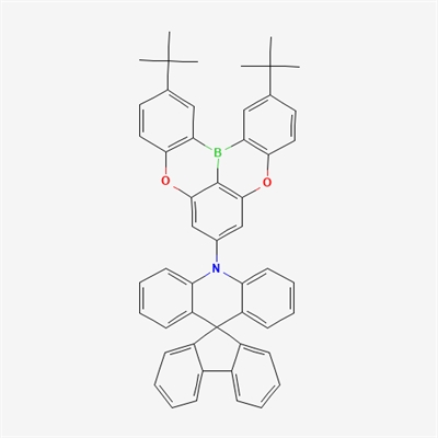 10-(2,12-Di-tert-butyl-5,9-dioxa-13b-boranaphtho[3,2,1-de]anthracen-7-yl)-10H-spiro[acridine-9,9'-fluorene]