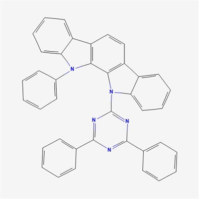 Indolo[2,3-a]carbazole, 11-(4,6-diphenyl-1,3,5-triazin-2-yl)-11,12-dihydro-12-phenyl-