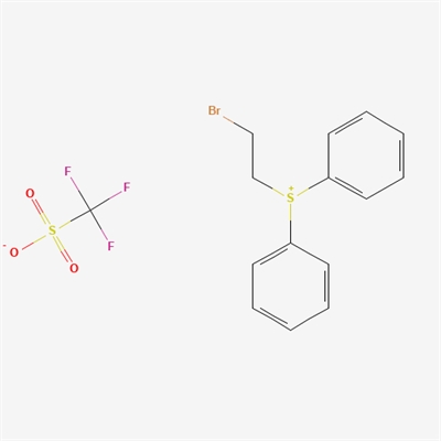 (2-Bromoethyl)diphenylsulfonium Trifluoromethanesulfonate