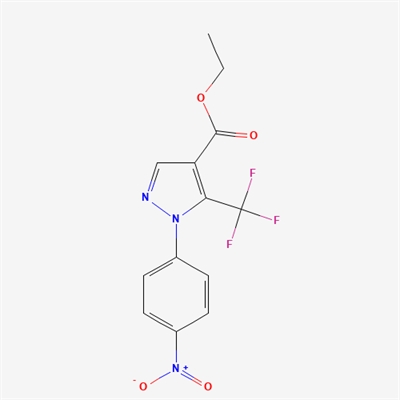 Ethyl 1-(4-nitrophenyl)-5-(trifluoromethyl)-1H-pyrazole-4-carboxylate
